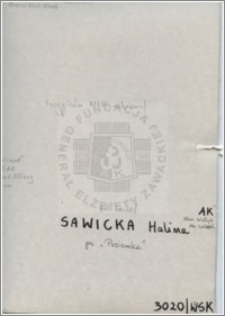 Sawicka Halina