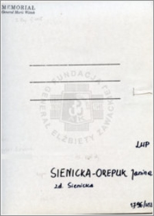Sienicka-Orepuk Janina