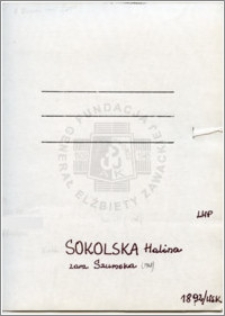 Sokolska Halina