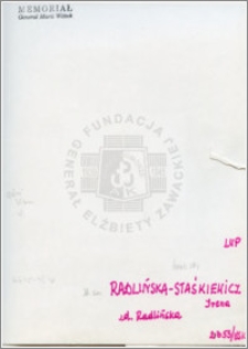 Radlińska-Staśkiewicz Irena