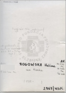 Rogowska Halina
