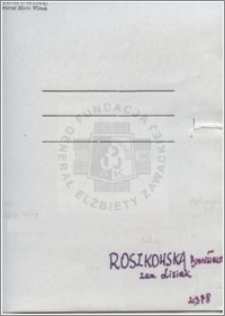 Roszkowska Bronisława