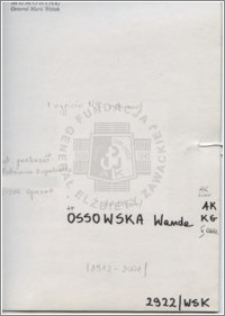 Ossowska Wanda