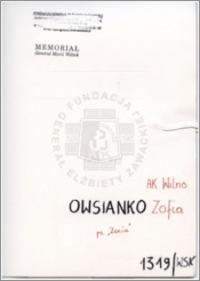Owsianko Zofia