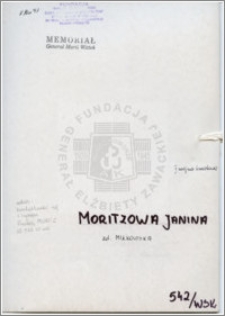 Moritzowa Janina