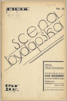 [Program:] Scena bydgoska. Sezon 1935/36, 1935-09-28