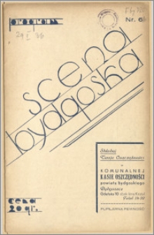 [Program:] Scena bydgoska. Sezon 1935/36, 1936-02-29