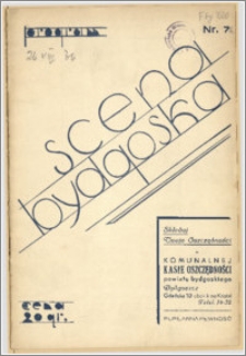 [Program:] Scena bydgoska. Sezon 1935/36, 1936-08-26