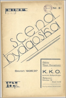 [Program:] Scena bydgoska. Sezon 1936/37, 1936-11-28