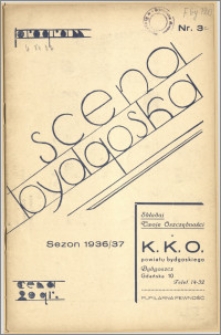 [Program:] Scena bydgoska. Sezon 1936/37, 1936-12-04