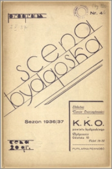 [Program:] Scena bydgoska. Sezon 1936/37, 1937-05-02