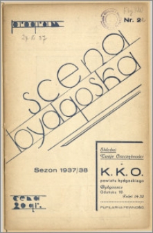 [Program:] Scena bydgoska. Sezon 1937/38, 1937-11-27