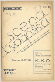 [Program:] Scena bydgoska. Sezon 1937/38, 1937-12-11