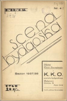 [Program:] Scena bydgoska. Sezon 1937/38, 1938-04-02