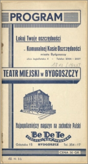 [Program:] Tamten. Sztuka w 5-ciu aktach Gabryeli Zapolskiej