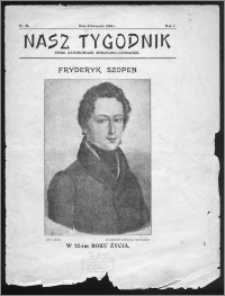Nasz Tygodnik 1924, R. I, nr 23