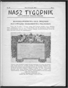 Nasz Tygodnik 1924, R. I, nr 24