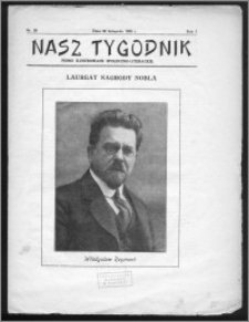 Nasz Tygodnik 1924, R. I, nr 26