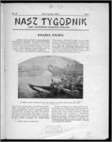 Nasz Tygodnik 1924, R. I, nr 27