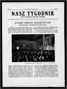 Nasz Tygodnik 1925, R. II, nr 11