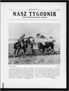 Nasz Tygodnik 1925, R. II, nr 12