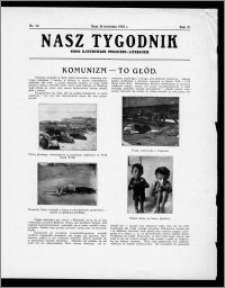 Nasz Tygodnik 1925, R. II, nr 17