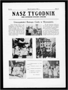 Nasz Tygodnik 1925, R. II, nr 26
