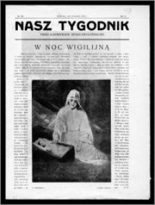 Nasz Tygodnik 1925, R. II, nr 52