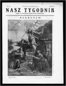 Nasz Tygodnik 1926, R. III, nr 14