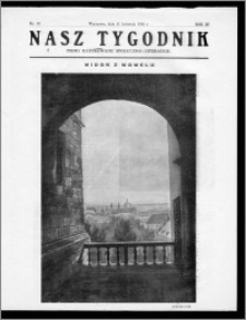 Nasz Tygodnik 1926, R. III, nr 15
