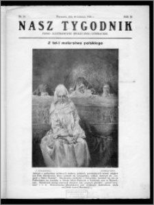Nasz Tygodnik 1926, R. III, nr 16