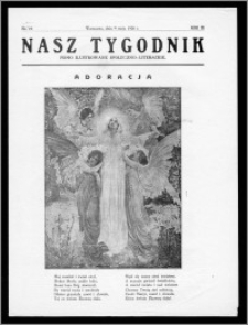 Nasz Tygodnik 1926, R. III, nr 19
