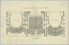 Plan des Stadttheaters zu Bromberg