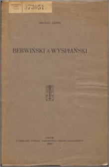 Berwiński a Wyspiański