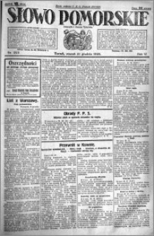 Słowo Pomorskie 1926.12.21 R.6 nr 293