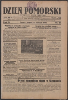 Dzień Pomorski 1931.02.12, R. 3 nr 33