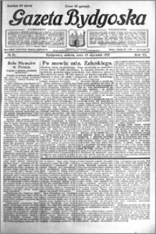 Gazeta Bydgoska 1927.01.15 R.6 nr 11