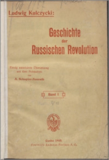 Geschichte der russischen Revolution Bd. 1, Von den Dekabristen bis zu dem Versuch, die Agitation ins Volk zu tragen 1825 bis 1870