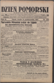 Dzień Pomorski 1931.10.14, R. 3 nr 236