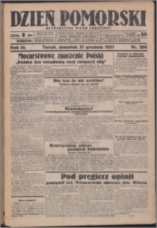 Dzień Pomorski 1931.12.31, R. 3 nr 300