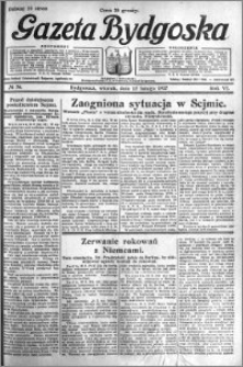 Gazeta Bydgoska 1927.02.15 R.6 nr 36