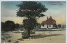 Ostseebad Glettkau. Strandhalle u. Dünen