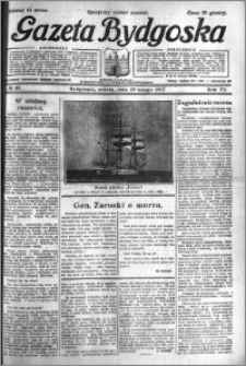 Gazeta Bydgoska 1927.02.19 R.6 nr 40