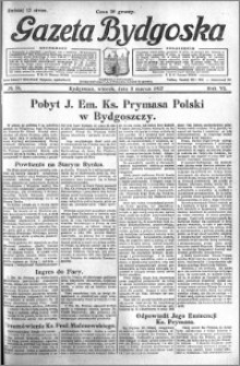 Gazeta Bydgoska 1927.03.08 R.6 nr 54