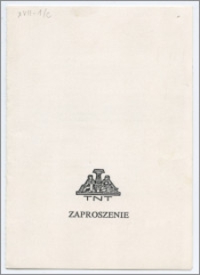 [Zaproszenie. Incipit] Towarzystwo Naukowe w Toruniu organizuje w dniach 25-26 listopada 1994 r. ogólnopolską konferencję Potrzeby edycji źródłowych dla historii Pomorza i południowej strefy bałtyckiej