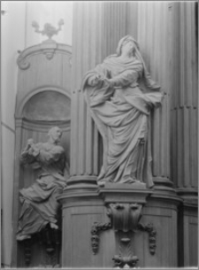 Boćki. Kościół św. Józefa Oblubieńca i św. Antoniego z Padwy, ołtarz główny - fragment