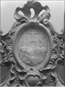 Boćki. Kościół św. Józefa Oblubieńca i św. Antoniego z Padwy, relikwiarz - fragment