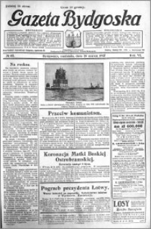 Gazeta Bydgoska 1927.03.20 R.6 nr 65