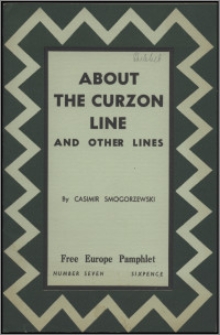 About the Curzon line and others lines