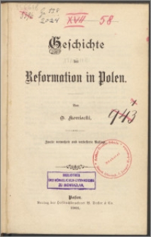 Geschichte der Reformation in Polen